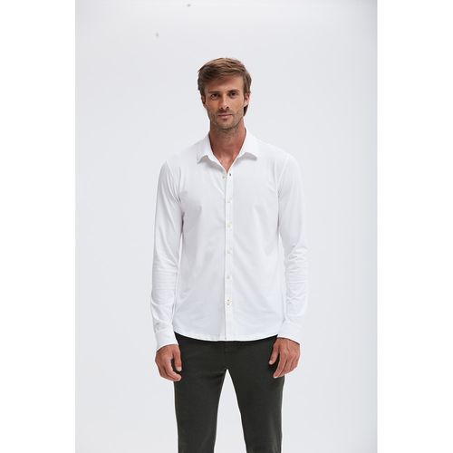 Camisa Ml Malha Just Stretch