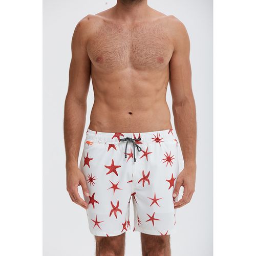 Shorts 4Way Estampado Estrelas Do Mar