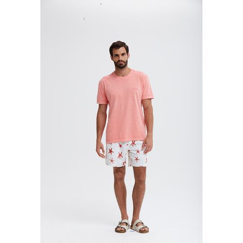 Shorts 4Way Estampado Estrelas Do Mar