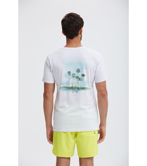 Camiseta Aquarela Palms