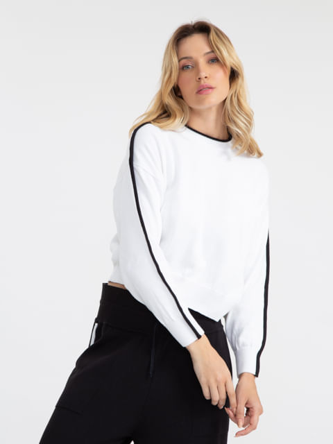 Blusa Trico Vivo Manga
