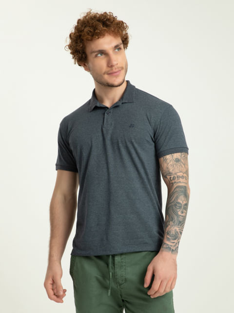 POLO STRETCH MOLINÊ JACQUARD GOLA