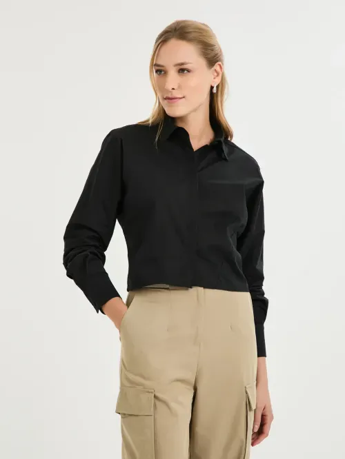 Camisa Com Detalhe Costas