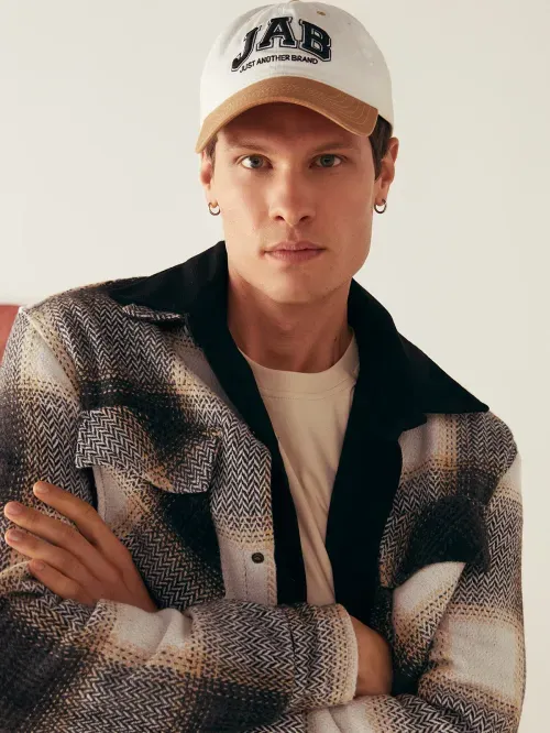 Jaqueta Over Shirt Xadrez  Chevron