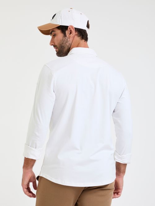 Camisa ML Malha Just Stretch