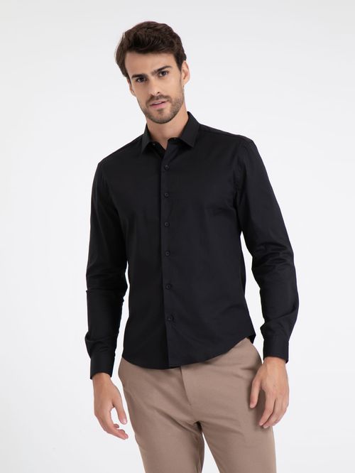 Camisa ML Just Stretch