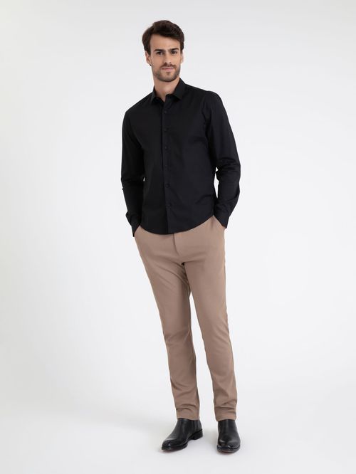 Camisa ML Just Stretch