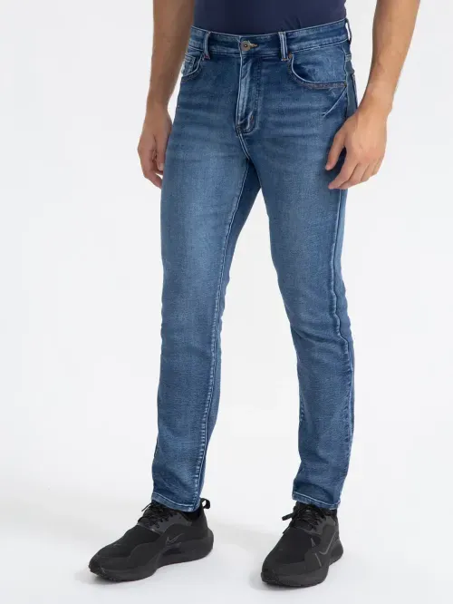 Calça  Flex Com Puidos