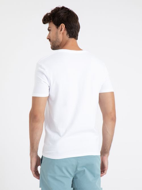 Camiseta V Strecth Branco