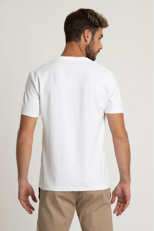 Camiseta Careca Stretch Branco