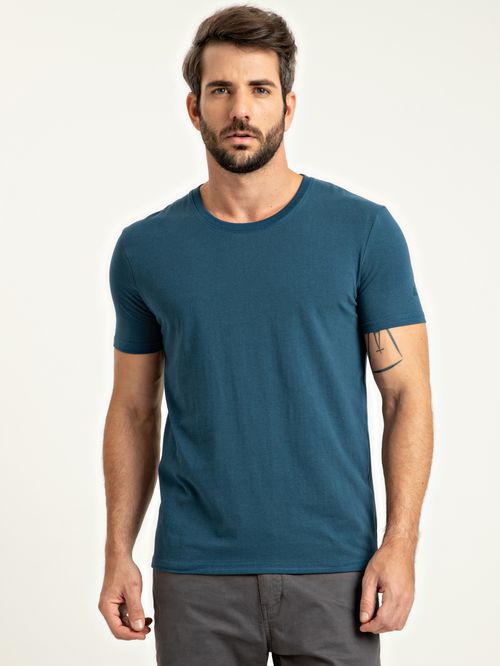 Camiseta Careca Stretch Azul