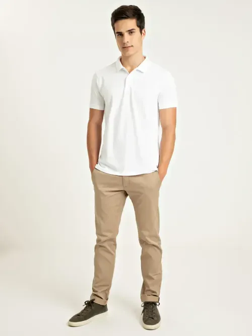 Polo Piquet Stretch Básica