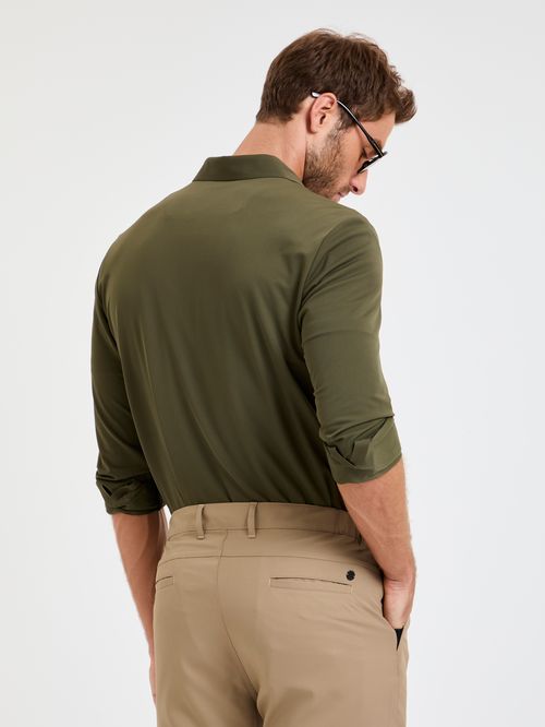 Camisa Techno Flex ML Piquet