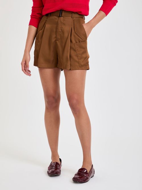 Short Liocel Com Bolsos