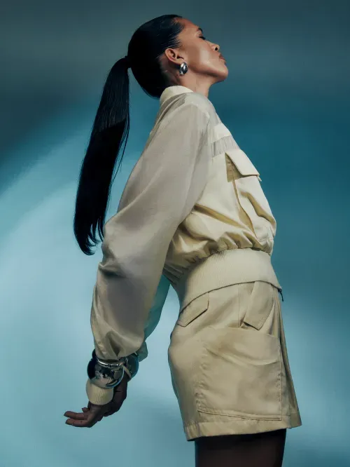 Jaqueta Com Transparencia