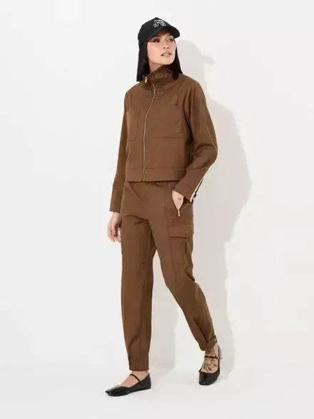Calça Feminina Alfaiataria Cargo Cj6