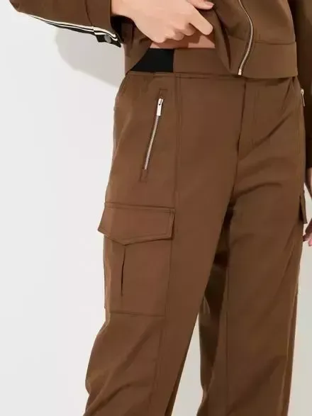 Calça Feminina Alfaiataria Cargo Cj6