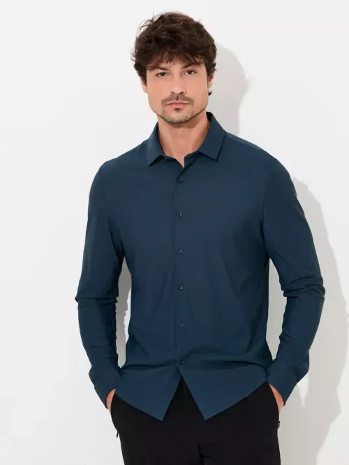 Camisa Techno Flex ML Piquet