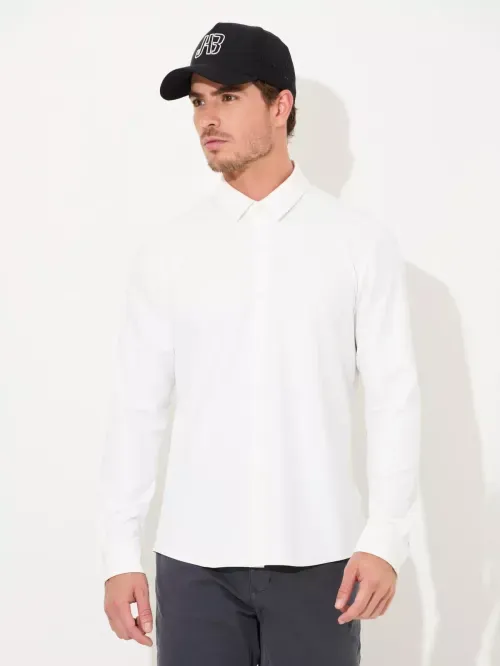 CAMISA TECHNO FLEX JACQUARD