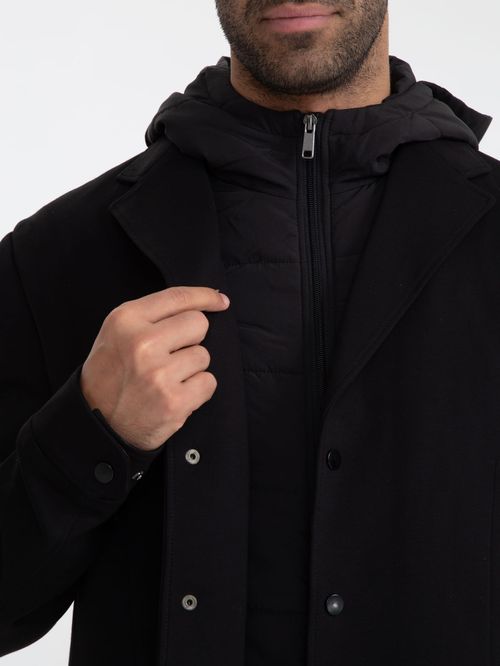 Blazer Knit Flex Com Capuz Removivel