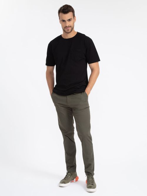 Calça Stretch Slim Ton