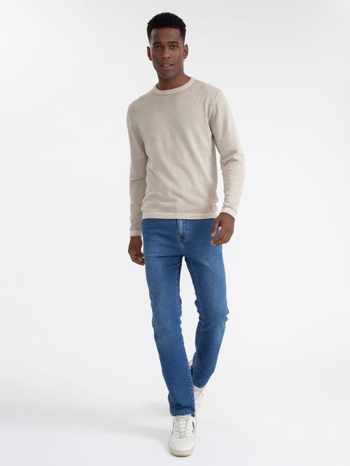 Calça Denim Flex Lav Media