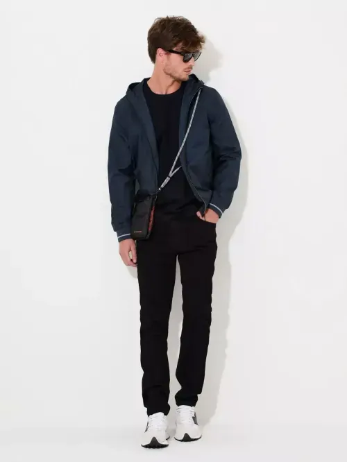 CALÇA DENIM FLEX GRAY WASH PRETO