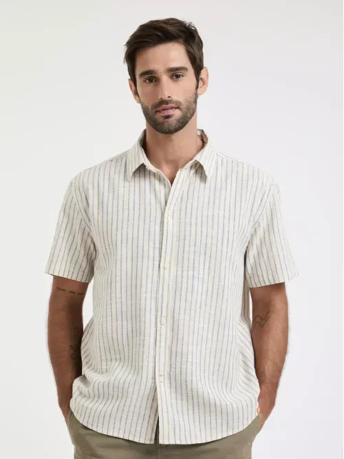 CAMISA MC ALGODÃO / LINHO RESORT 4