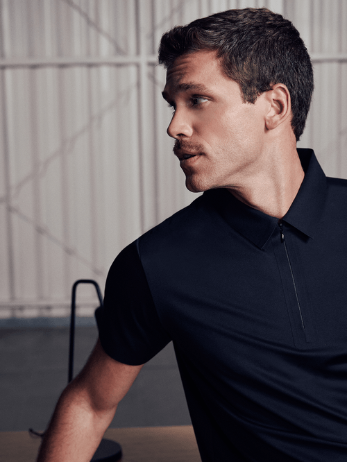 Polo Techno Flex Hidden Zipper